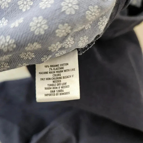 Bonobos Chino Dress Pant Men Pants 35 Blue Navy Straight Leg - Picture 5 of 5